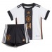 Tyskland Jamal Musiala #14 Hemmakläder Barn VM 2022 Kortärmad (+ Korta byxor)